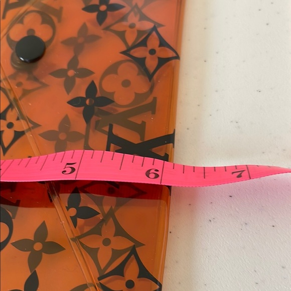 Lowest price: Louis Vuitton Monogram plastic Clutch bag pouch toiletry purse - Picture 7 of 8